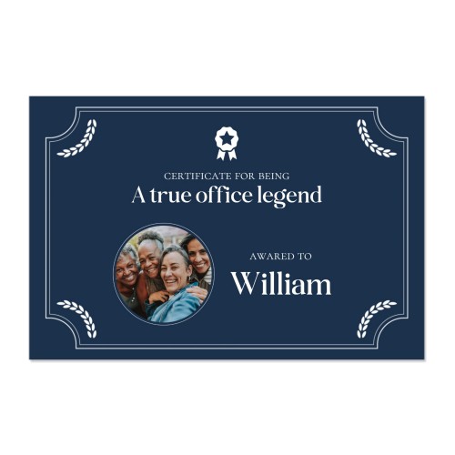 Modern Certificate Award