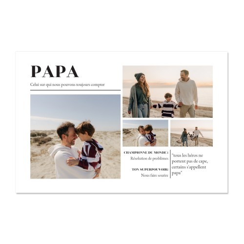 Tableau photo Forex 30 x 45 cm