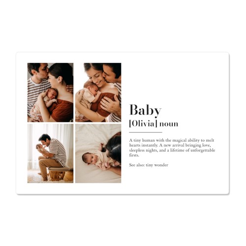 Dictionary Definition with 4 photos