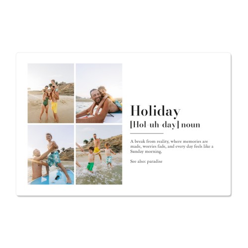 Dictionary Definition with 4 photos