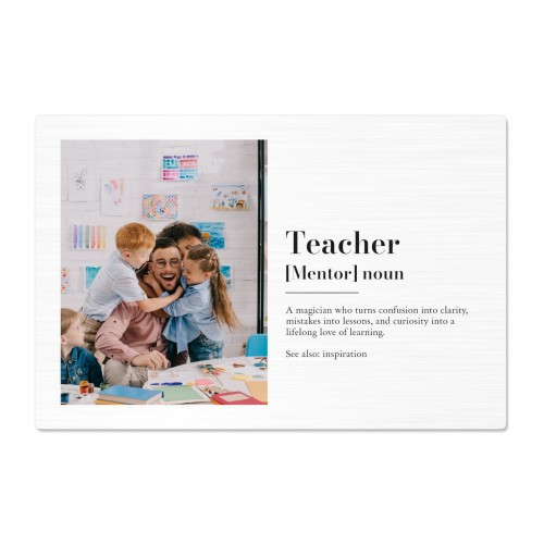 Photo on Metal Brushed 30 x 45 cm