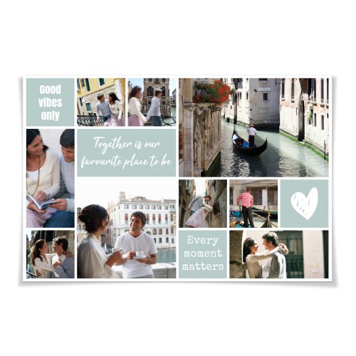 Collage Poster 30 x 45 cm Mat Collage Poster 30 x 45 cm Mat
