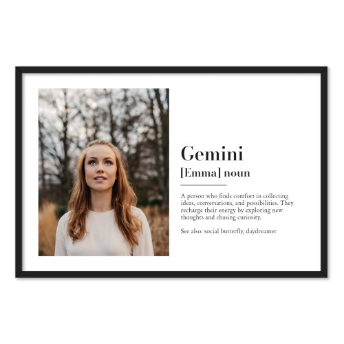 Framed Collage Poster 20 x 30 cm Black Framed Collage Poster 20 x 30 cm Black