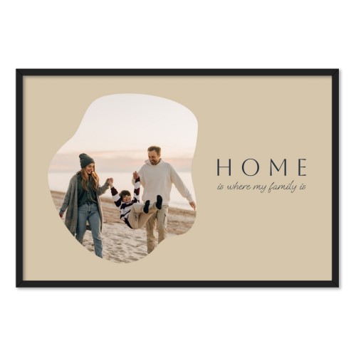 Pêle-Mêle encadré 30 x 45 cm Noir