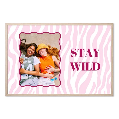 Zebra Swirly Frame Zebra Swirly Frame