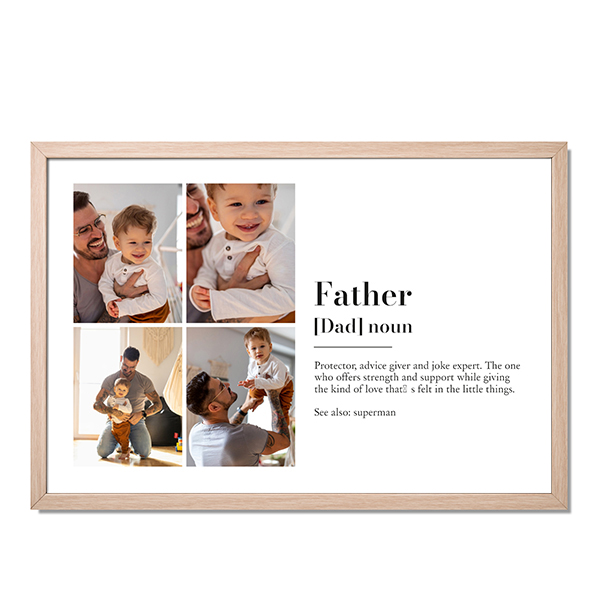 Ingekaderde Poster 30 x 45 cm Hout Ingekaderde Poster 30 x 45 cm Hout