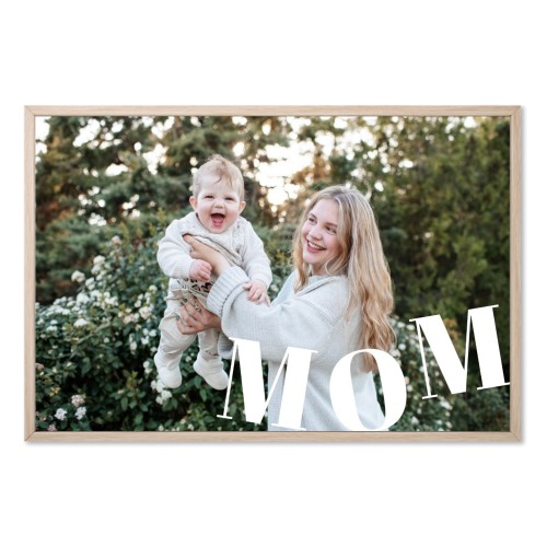 Typo Frame Mom