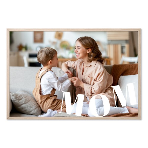 Typo Frame Mom