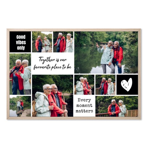 Moderne quote-collage