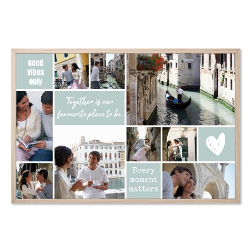 Moderne quote-collage