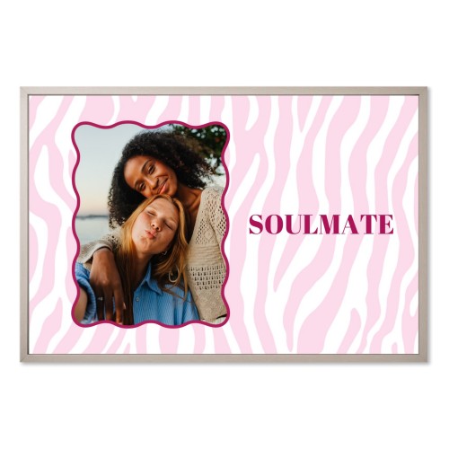 Zebra Swirly Frame Zebra Swirly Frame