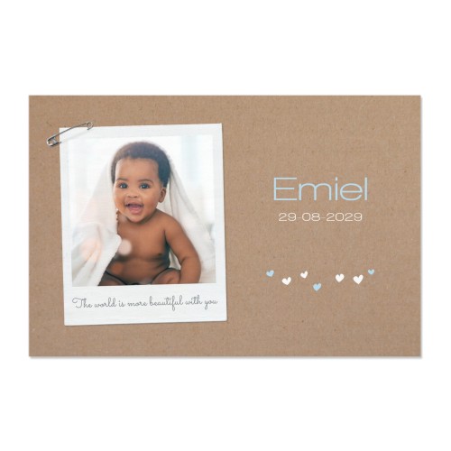 Cardboard Photo Print