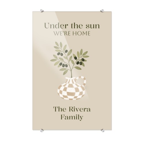 Foto op acrylglas 30 x 45 cm