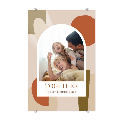 Foto op acrylglas 30 x 45 cm