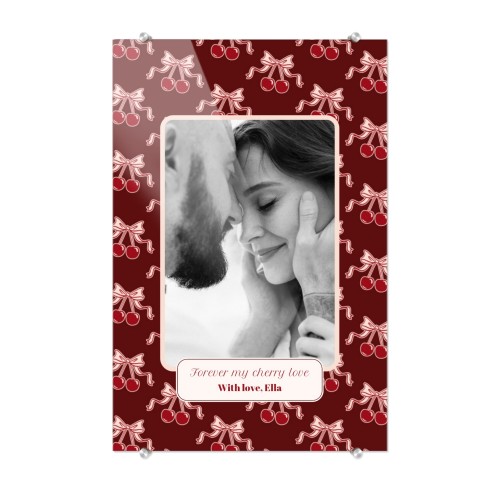 Vintage Cherry Love Text - Only Vintage Cherry Love Text - Only