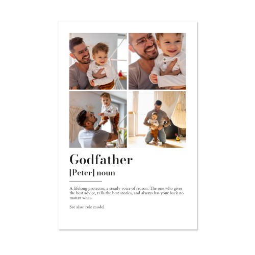 Dictionary Definition with 4 photos