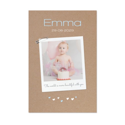 Cardboard Photo Print