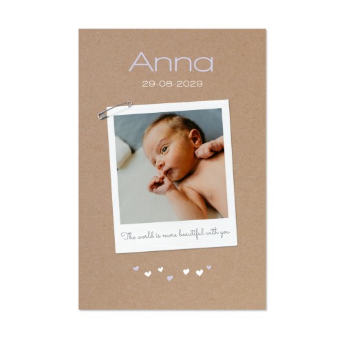 Cardboard Photo Print