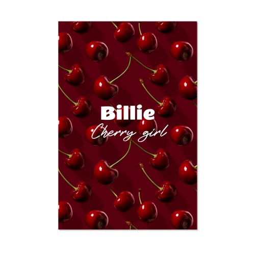 Cherry Coded Pattern Text - Only