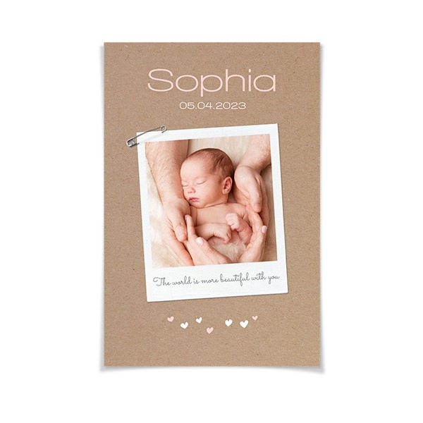 Cardboard Photo Print