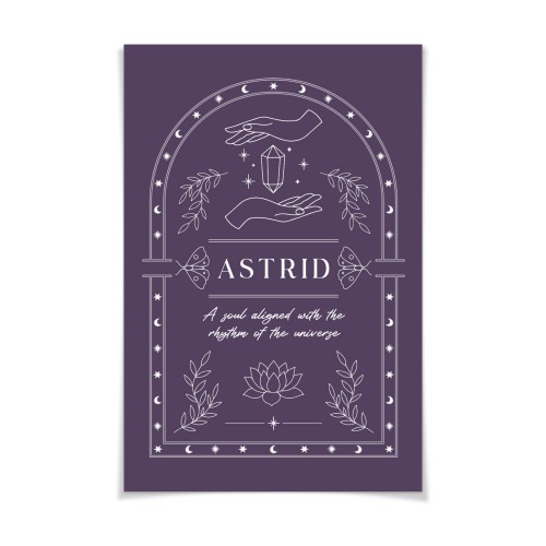 Cosmic Harmony Frame - Text Only