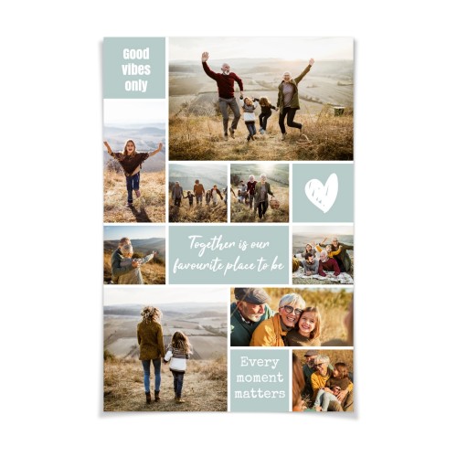 Julistekollaasi 30 x 45 cm 