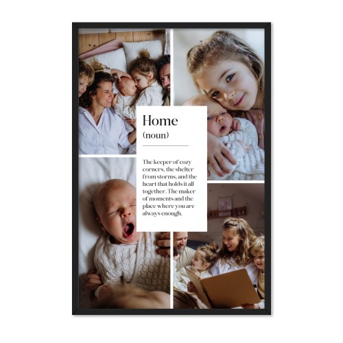Poster in lijst 30 x 45 cm Zwart Poster in lijst 30 x 45 cm Zwart