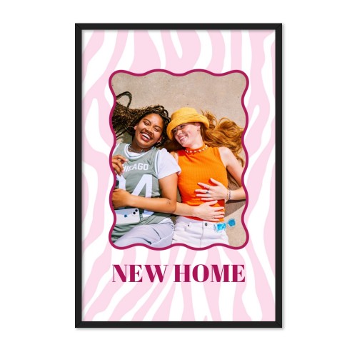 Zebra Swirly Frame Zebra Swirly Frame