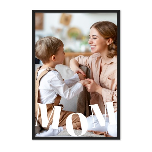 Typo Frame Mom