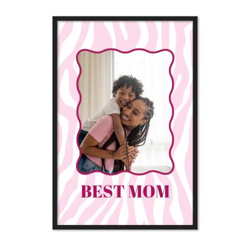 Zebra Swirly Frame Zebra Swirly Frame