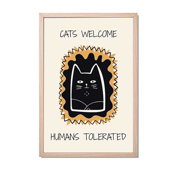 Cat Doodle - Text Only