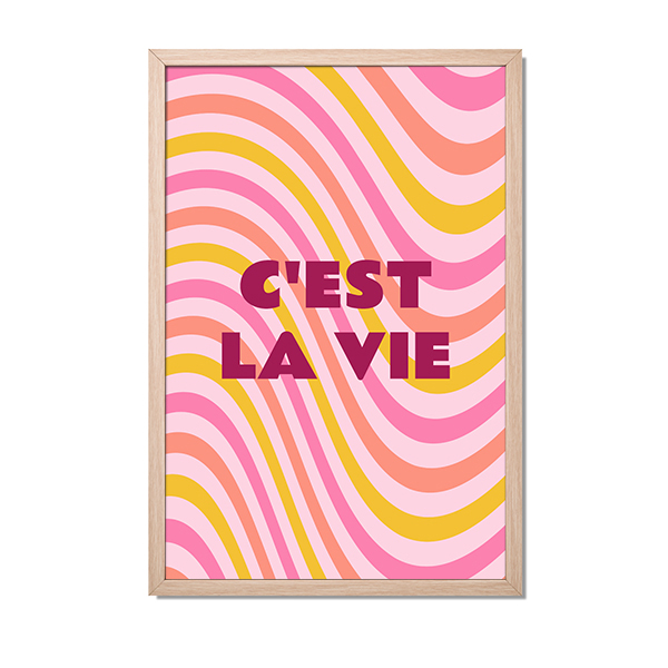Innrammet poster 30 x 45 cm Tre Innrammet poster 30 x 45 cm Tre