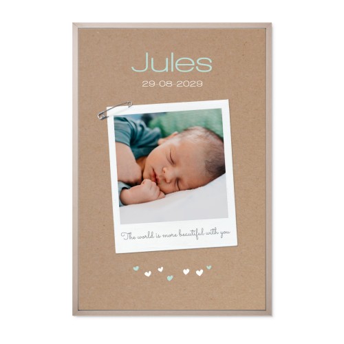 Cardboard Photo Print