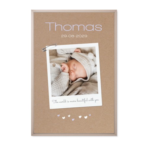 Cardboard Photo Print