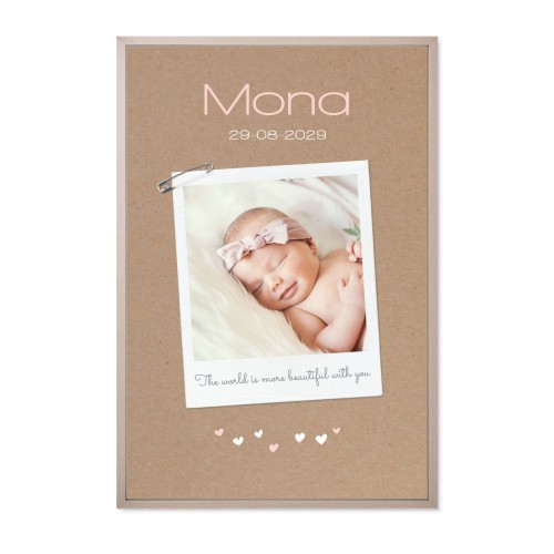 Cardboard Photo Print