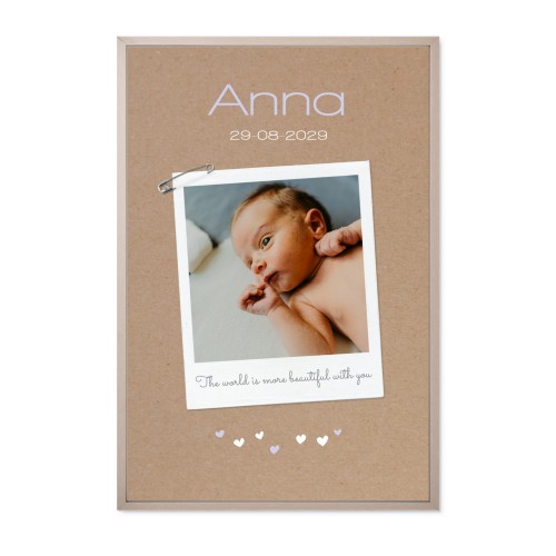 Cardboard Photo Print