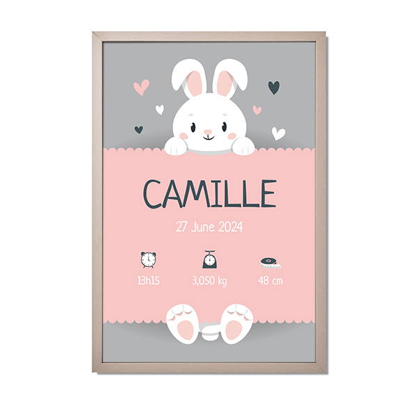 Baby Bunny - Text Only