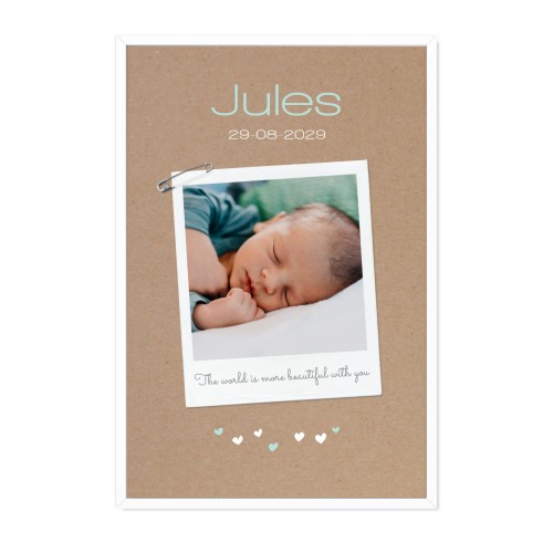 Cardboard Photo Print