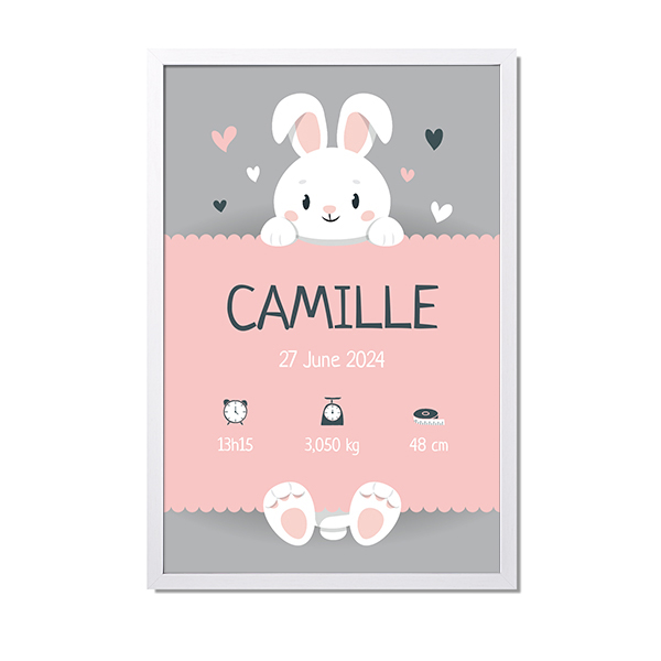 Baby Bunny - Text Only