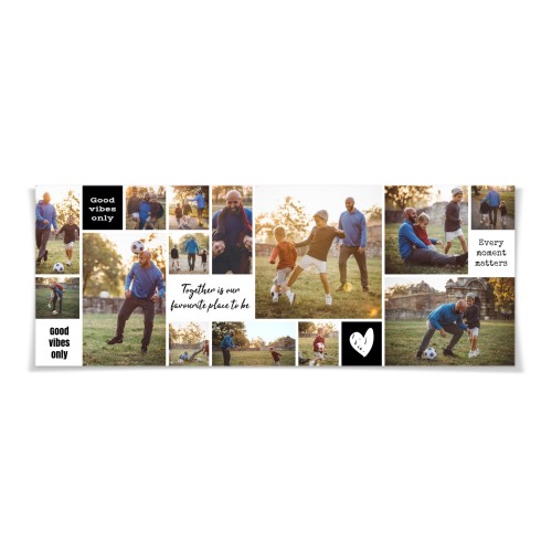 Collage Poster 30 x 80 cm Matte Collage Poster 30 x 80 cm Matte