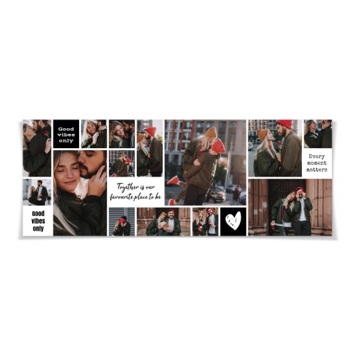 Collage Poster 30 x 80 cm Matte