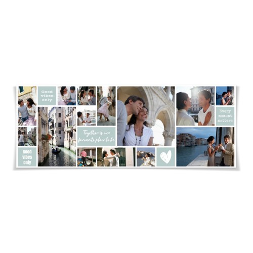 Collage Poster 30 x 80 cm Matte Collage Poster 30 x 80 cm Matte