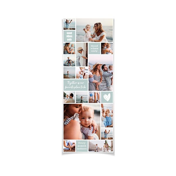Collage Poster 30 x 80 cm Matte