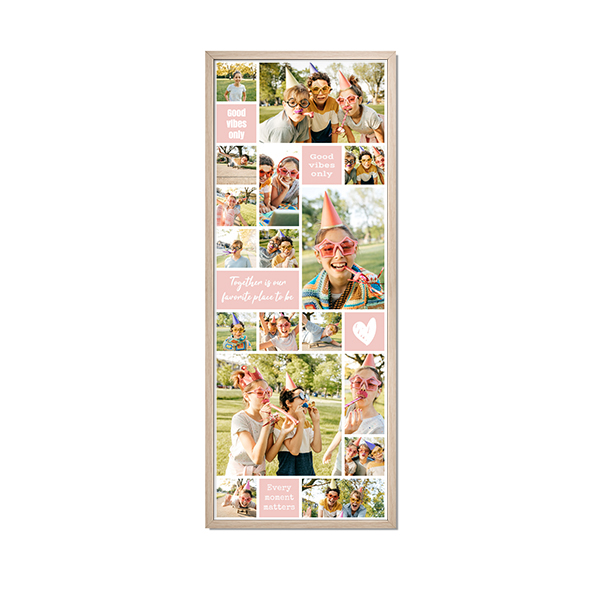 Innrammet poster 30 x 80 cm Tre Innrammet poster 30 x 80 cm Tre