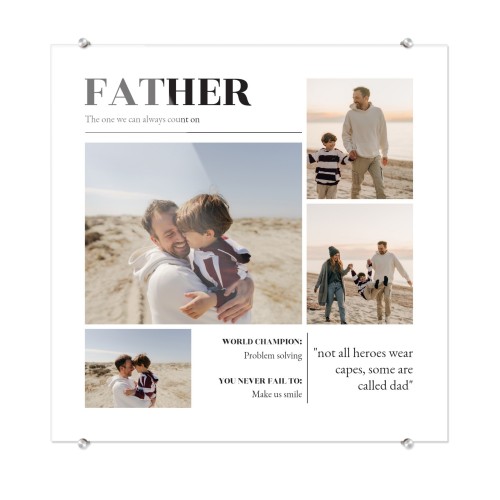 Acrylic Photo 40 x 40 cm Acrylic Photo 40 x 40 cm