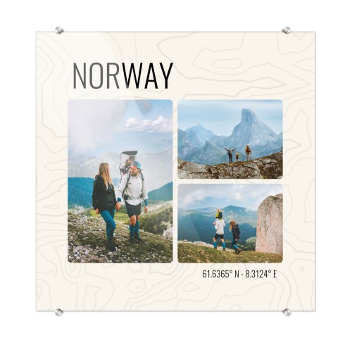 Foto på akryl 40 x 40 cm