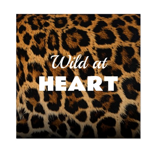 Wild Print - Text Only