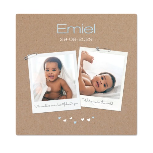 Cardboard Photo Print