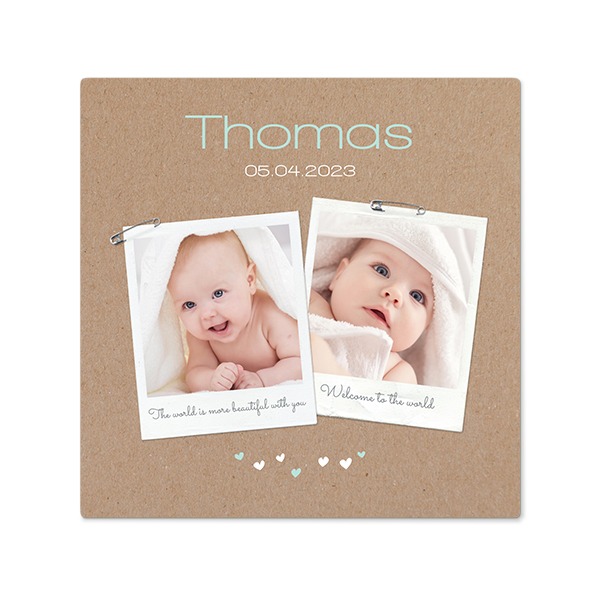 Cardboard Photo Print