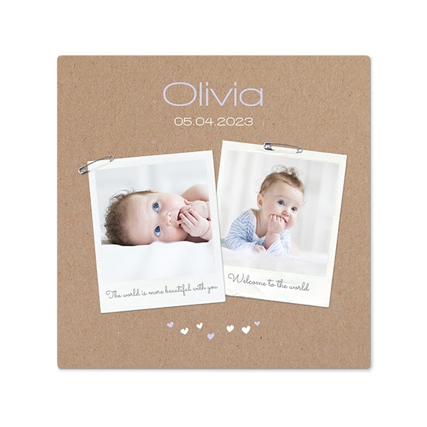 Cardboard Photo Print